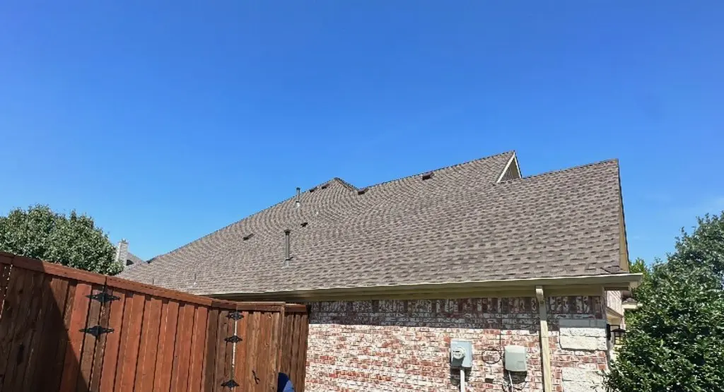 Completed roof replacement project in Sitka